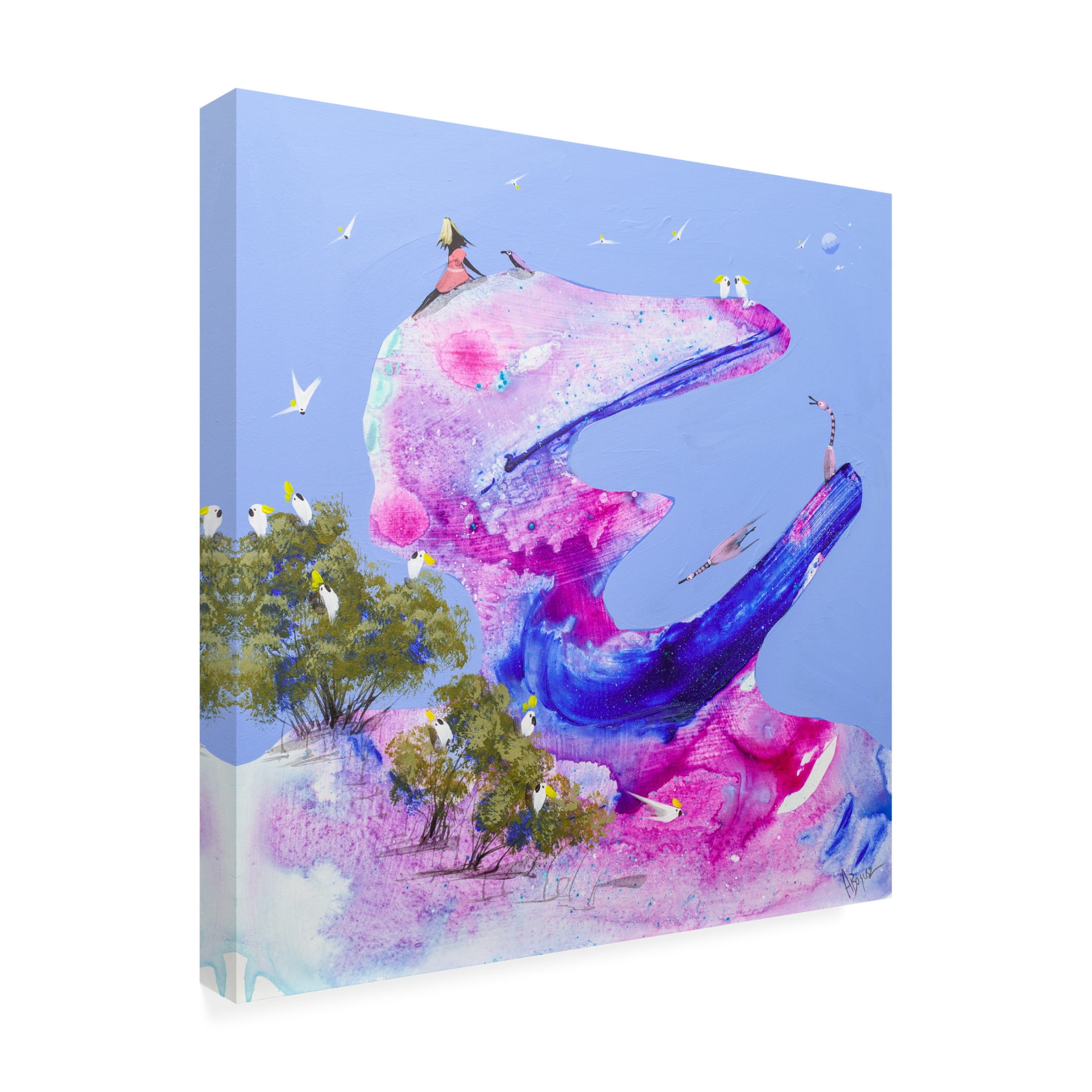 Trademark Fine Art Adam Bogusz  Reach for your dreams Canvas Wall Art