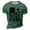 Army Green, variant on Titcea 4th of July T Shirts for Men Fashion Patriotic Printed Crew Neck Short Sleeve T-Shirts Hawaiian Beach Holiday Casual Graphic Shirts