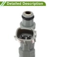 thumbnail image 3 of Inyector de combustible Unique Bargains No./ para Daihatsu Hijet Mini Truck S210P 1 Pcs Gris, 3 of 7