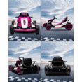 thumbnail image 6 of Go Kart for Kids, 24V Drift Kart with 2X200W Strong Motor, 7AH Big Battery, Electric Pedals, Electric Go Kart Outdoor Race Toy, 6 of 9