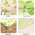 thumbnail image 4 of Picnic Blanket 145*200 cm, Foldable with Carrying Handle(Avocado), 4 of 4