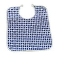 thumbnail image 1 of Baberos reutilizables Sunnimix para adultos con protectores de ropa azul, 1 of 6