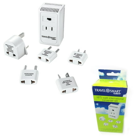 1875 voltage converter watt plug adapter international kit power travel