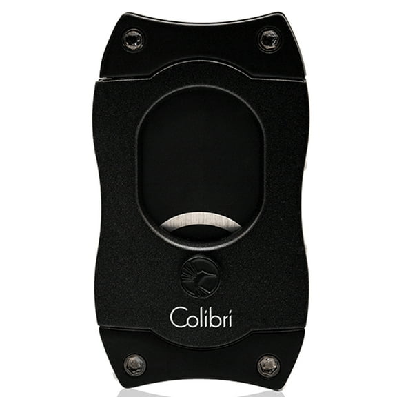 Colibri S-Cut Cigar Cutter Black & Black Blades