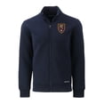 thumbnail image 2 of Men's-Cutter & Buck  Navy Real Salt Lake Big & Tall Roam Eco Tri-Blend Recycled Full-Zip Jacket, 2 of 3