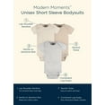 Gerber Baby Boy or Girl Casual Unisex Short Sleeve Bodysuits, 3Pack