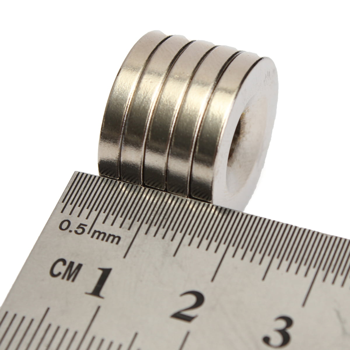 10Pcs N35 Super Strong Round Disc Fridge Neodymium Magnets Nickel plating 20x3mm