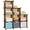 Brown, variant on Closet Organizers and Storage, 9 Cube Storage Organizer Cubes, Portable Closet Organizer Shelves for Clothes, Bedroom, Wardrobe, Kids Room, Bathroom, Brown