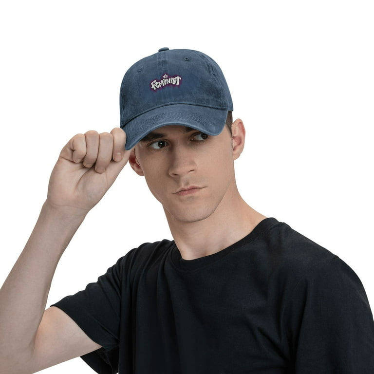 ZICANCN Mens Hats Unisex Baseball Caps-Feminist Letters Hats for Men  Baseball Cap Western Low Profile Hats Fashion