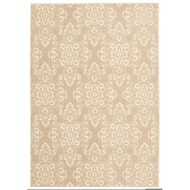 Tapis ECARPET Moderne pour Salle à Manger, Salon, Chambre Patty Ivoire