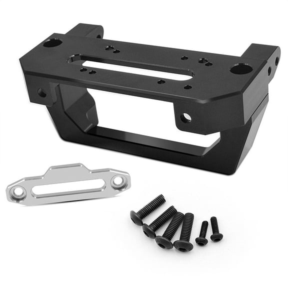 Metal Alloy Front Bumper Winch Mount Kit for TRX-4 BRONCO 1/10 RC Racing Crawler Car Truck Model Upgrade Parts