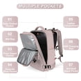 thumbnail image 3 of Mochila de viaje Coofay para mujer y hombre, impermeable, 30 L, 3 of 7