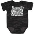 thumbnail image 3 of Inktastic Oregon Silhouette Mandala Boys or Girls Baby Bodysuit, 3 of 5