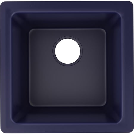Elkay ELX1616JB0 Quartz Luxe 15-3/4" x 15-3/4" x 7-11/16", Single Bowl Dual Mount Bar Sink, Jubilee