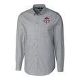 thumbnail image 2 of Men's Cutter & Buck Charcoal Toronto FC Big & Tall Stretch Oxford Long Sleeve Dress Shirt, 2 of 3