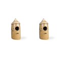 thumbnail image 1 of Monstrate Casa de pájaros de resina para colgar en el exterior del patio, Mini casa para mascotas, patio trasero, jardín, ventana, adornos, accesorios, Type1 NO1 Monstrate CBP195199, 1 of 1