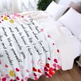 thumbnail image 6 of Sister Gifts Blanket,Sister Heart Blanket Gifts from Sister or Brother,Sister Birthday Gifts,I Love You Sister Blanket Gifts for Sister,Soft Cozy Flannel Throw Blanket 50"x40", 6 of 6