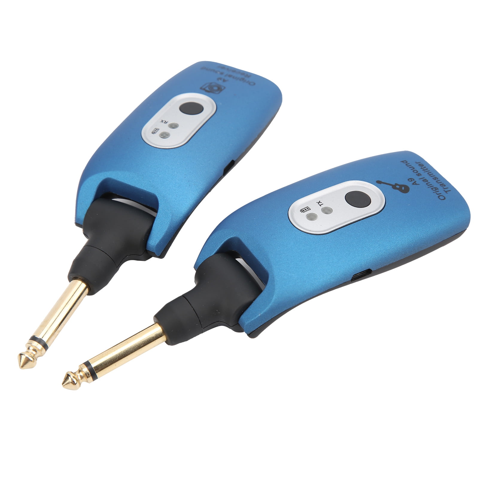 Guitar , 2.4G Uncompressed 2.4GHz Wireless Guitar Receiver For Guitar Bass Blue