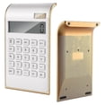 thumbnail image 2 of Calculator, Slim Elegant Design, Office/home Electronics, Dual Powered Desktop Calculator, Solar Power, 10 Digits, Tilted Lcd Display, Inclined Design, 2 of 5