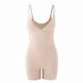thumbnail image 1 of PEASKJP High Waisted Bodysuit Firm Control Shapewear Seamless Sculpting Bodysuit, A L, 1 of 3