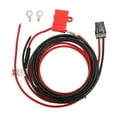 thumbnail image 2 of Câble d'Alimentation, Stable Transmission Talkie Câble d'Alimentation 9.5ft RKN4152A avec Corne Pièce de Contact pour SLR5300, 2 of 8