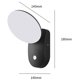 thumbnail image 2 of Led lámpara de pared al aire libre Courtyard lámpara de puerta exterior sensor de pared lámpara Afortunado Sencillez, 2 of 5