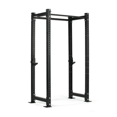 Titan Fitness X-3 Series Tall Bolt-Down Power Rack with Weight Holders 24-in. Depth