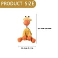 thumbnail image 4 of Indestructible Dog Toy, 2026 New Durable Plush Dog Toys for Aggressive Chewers, Squeaky Chew Toy for Small Medium Large Dogs Puppy Teething Toys (Brown), 4 of 7