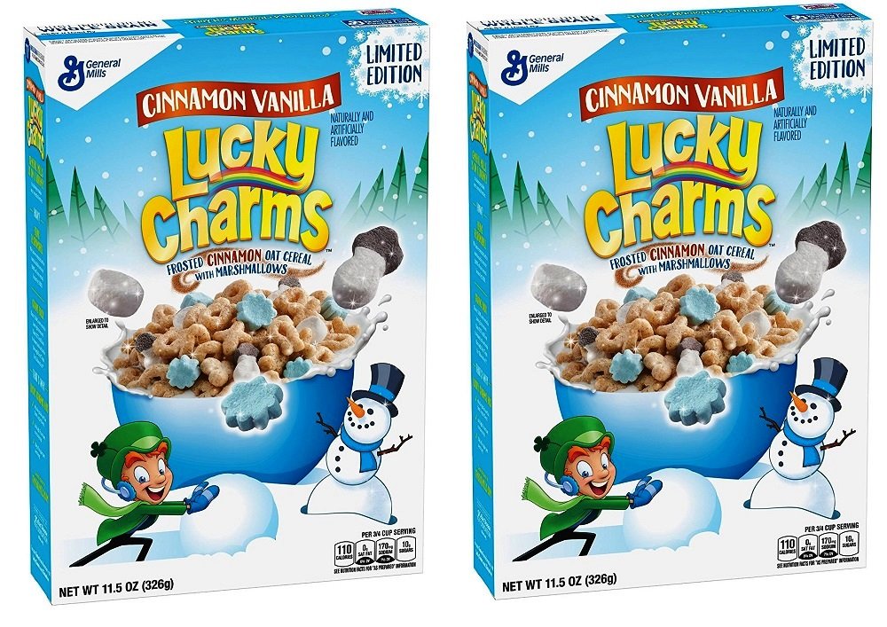 Lucky Charms Cinnamon Vanilla Breakfast Cereal by General Mills 11.5