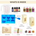 thumbnail image 2 of Soap Making Premium Set of Shea Butter Ultra Clear Soap Base 2 LB Mica Powder Essential Oils Mold Kit for Adults and Families, 2 of 6