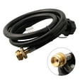 Hose 4Ft Propane Adapter Hose 1 Lb To 20 Lb Converter for Qcc1 / Type1