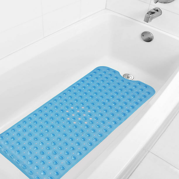 Extra Long Non Slip Bathtub Mat 39 X16, How To Clean Textured Plastic Bathtub