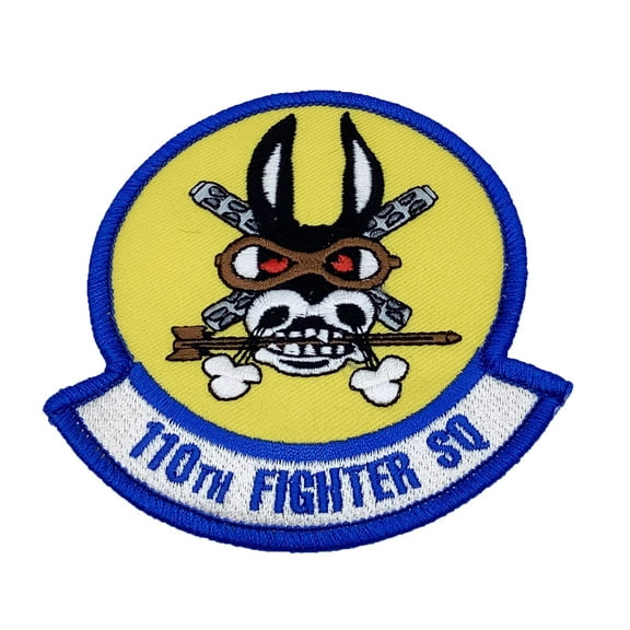 110th Fighter Squadron Patch – Plastic Backing