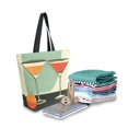 thumbnail image 2 of FORMRS Womens Canvas Tote Bag with Zipper Inner Pocket Shoulder Handbag, Red Glasses, 2 of 7