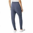 thumbnail image 3 of Eddie Bauer Womens 2 Pack Fleece Lounge Joggers Size: XS, Color: Twilight Mauve/Night Shadow, 3 of 5