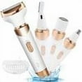thumbnail image 4 of Obacre 4 in 1 Electric Razors for Women, Shaver for Women, Trimmer for Women, Lady Electric Bikini Shaver for Women Pubic Hair,Portable Rechargeable Women Face Shavers for Face, Underarm and Legs, 4 of 10