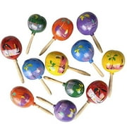7" Genuine Mexican Maracas (colors may vary) (Pack of 2)