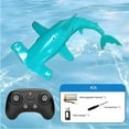 thumbnail image 5 of Remote Control Bionic Shark Toy, Rechargeable Electric Floating Simulation Swinging Fish With Auto-Surfacing, Interactive Water Play For Kids S Enthusiasts, 5 of 7