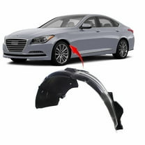DCP Front Left Driver Side Fender Liner For 2013-2016 Hyundai Genesis HY1248144