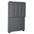 thumbnail image 3 of Box Base Cama Individual + Cabecera Kami Gris, 3 of 8