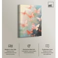 thumbnail image 2 of Peaceful Butterflies Butterfly Wall Art Canvas Wall Art by Art Remedy, Gallery Wrapped, 10" x 15", 2 of 7