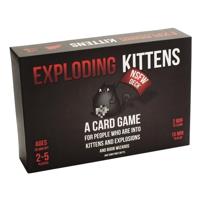 Juegos de fiesta explosivos Wdftyju aptos para gatitos mayores de 14 años Tarjetas divertidas de animales