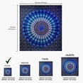 thumbnail image 2 of Gojian Turquoise Blue Tapestry- Best Mandala Wall Hanging- Bedding Tapestry For Bedroom Aesthetic, 2 of 6