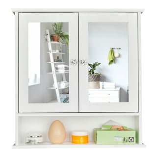White Plastic Medicine Cabinet Shelf Replacement - Please check