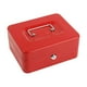 thumbnail image 4 of Hucha con cerradura, alcancía moderna, caja de almacenamiento, caja para ahorrar dinero con llaves y Rojo, 4 of 9