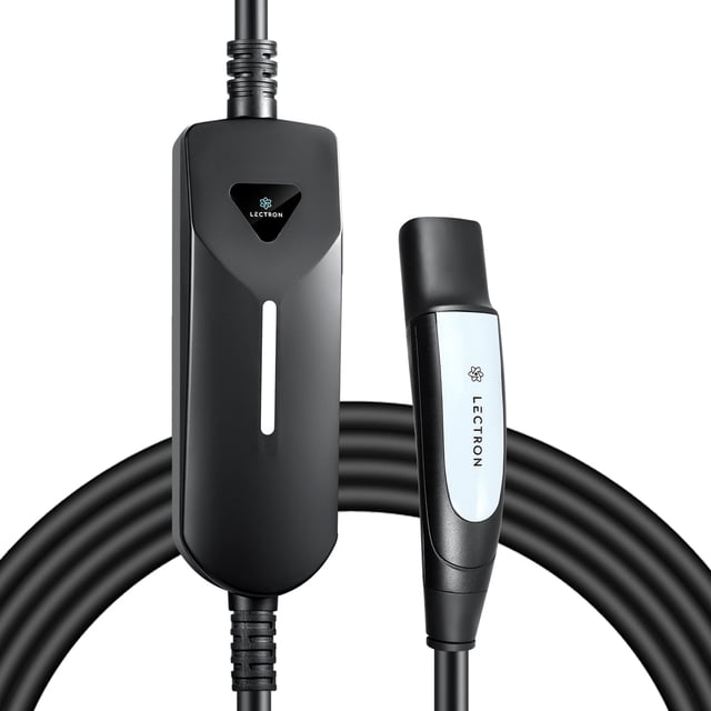 Cargador portátil para vehículo eléctrico Lectron Nivel 1/2 12A 40A NACS