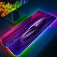 thumbnail image 1 of Alfombrilla de ratón Sci Fi Star Trek Para Gamer, alfombrilla de escritorio RGB, accesorios para juegos, Alfombra de ratón, Alfombra de mesa, teclado, alfombrilla de ordenador LIUWENJING unisex, 1 of 2