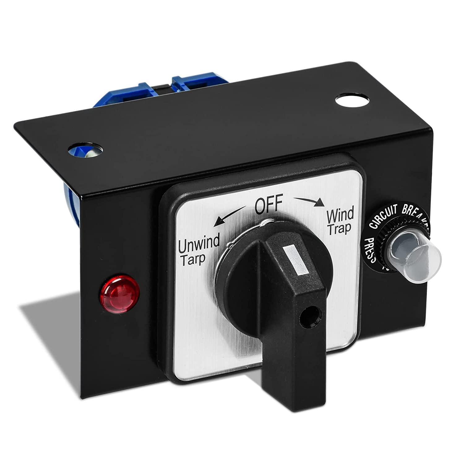 Briidea 63 Amp Tarp Motor Rotary Switch Kit with Indicator & Circuit