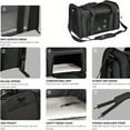thumbnail image 6 of Large Soft Sided Cat And Pet Carrier - Collapsible, Waterproof Travel Carrier - For Cats & Puppies Up To 25Lbs - Suitable for Travel & Vet Visits - Ideal Gift for Pet Owners, 6 of 9