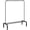 Black, variant on Clothes Rack Metal Clothing Rack with Bottom Shelf Garment Rack for Hanging Clothes Shirts Jeans and Coats White